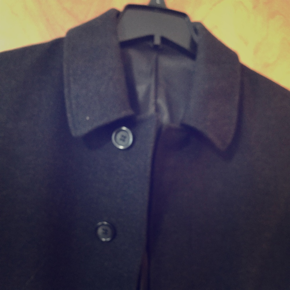 Chaps black car coat. - Picture 1 of 8
